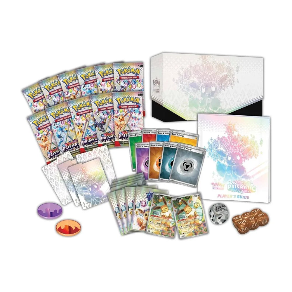 Prismatic Evolutions Pokemon Center Elite Trainer Box (Exclusive)