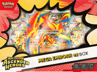 Ascended Heroes Mega Emboar ex Box