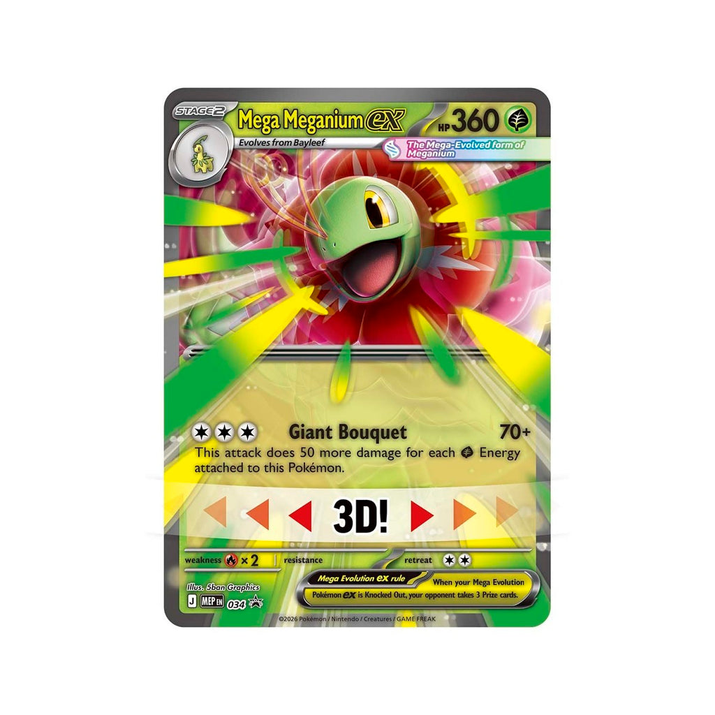 Ascended Heroes Mega Meganium ex Box