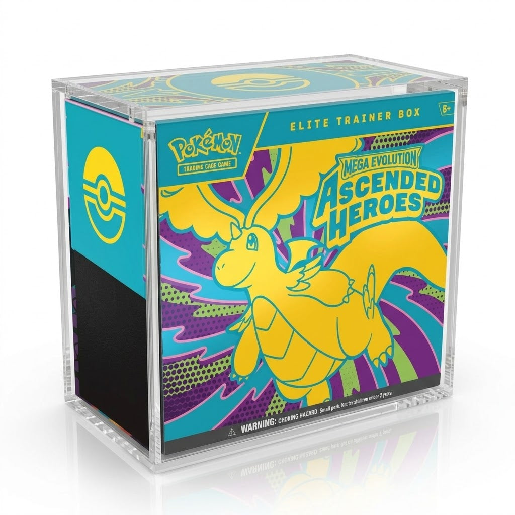 Acrylic Elite Trainer Box with Magnetic Lids